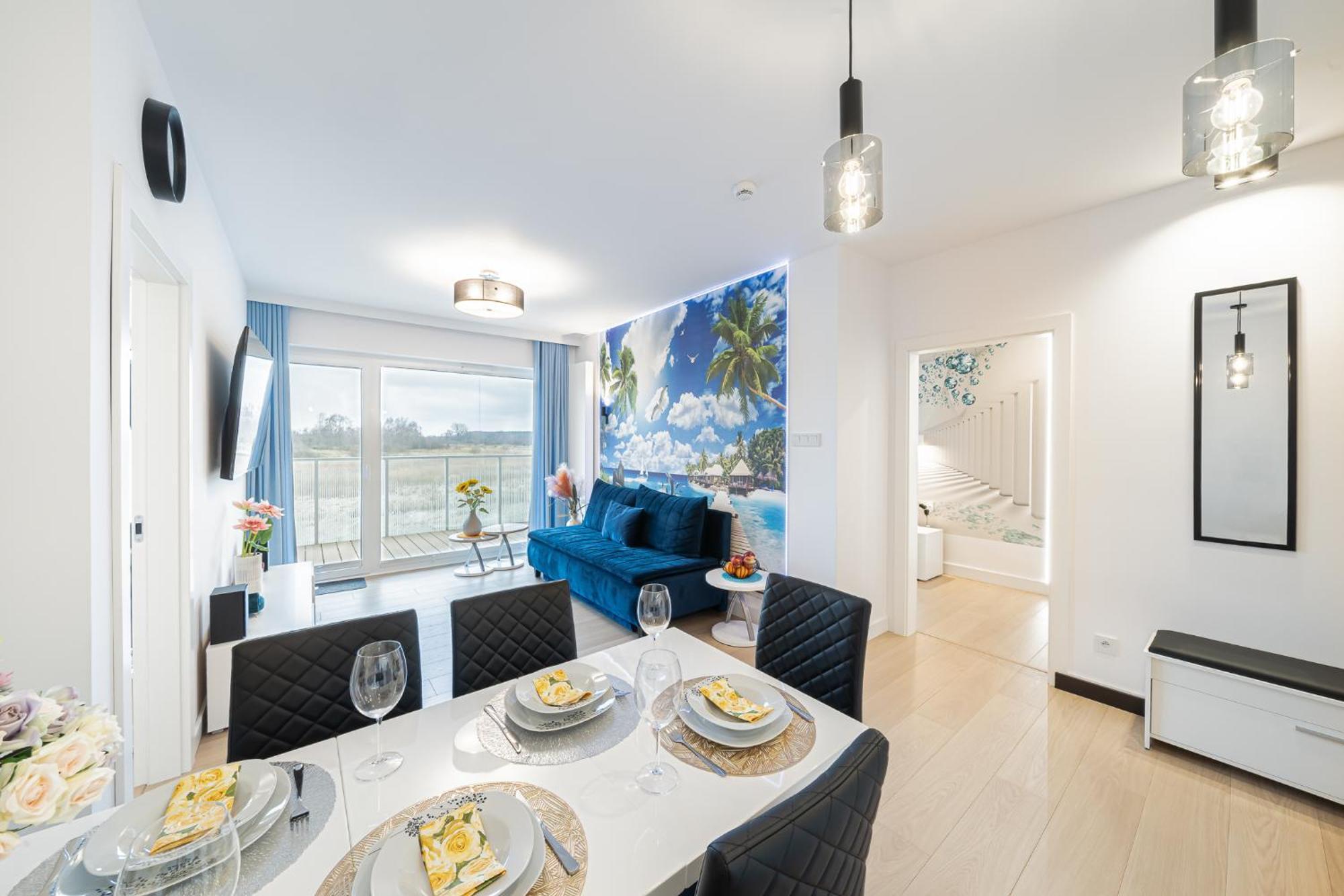 Lulu Apartments - Finn - Apartament 3Pokojowy Polanki Aqua, Basen Silownia I Garaz W Cenie Kolobrzeg Luaran gambar